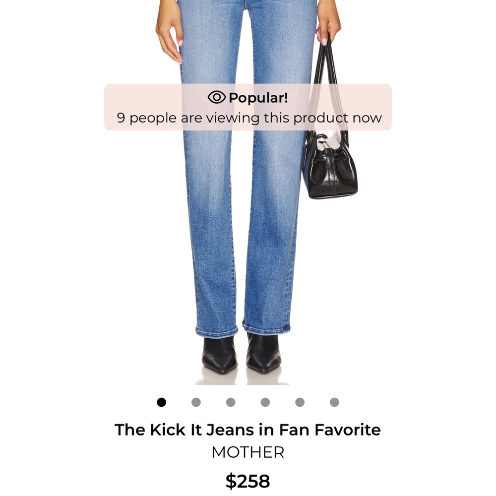 MOTHER Women's Light Blue Straight Leg Jeans